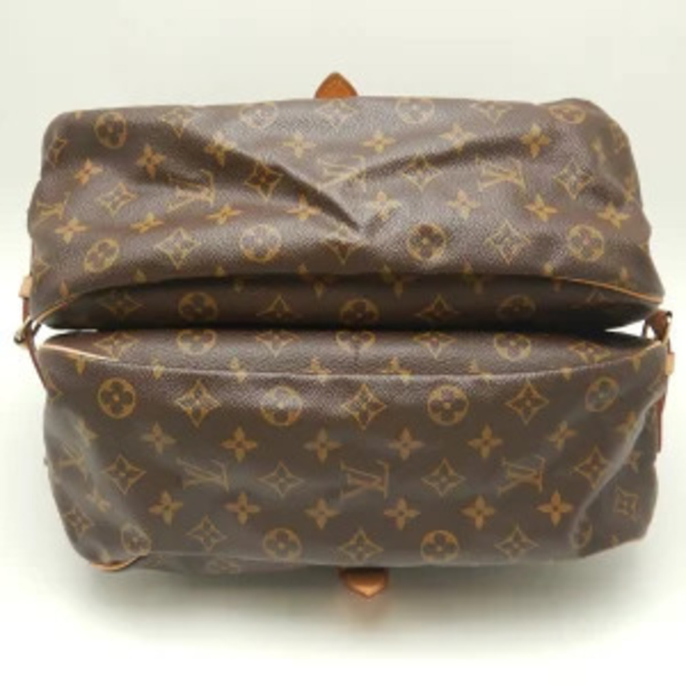 Louis Vuitton Shoulder Bag Brown Monogram Saumur - Picture 5 of 9
